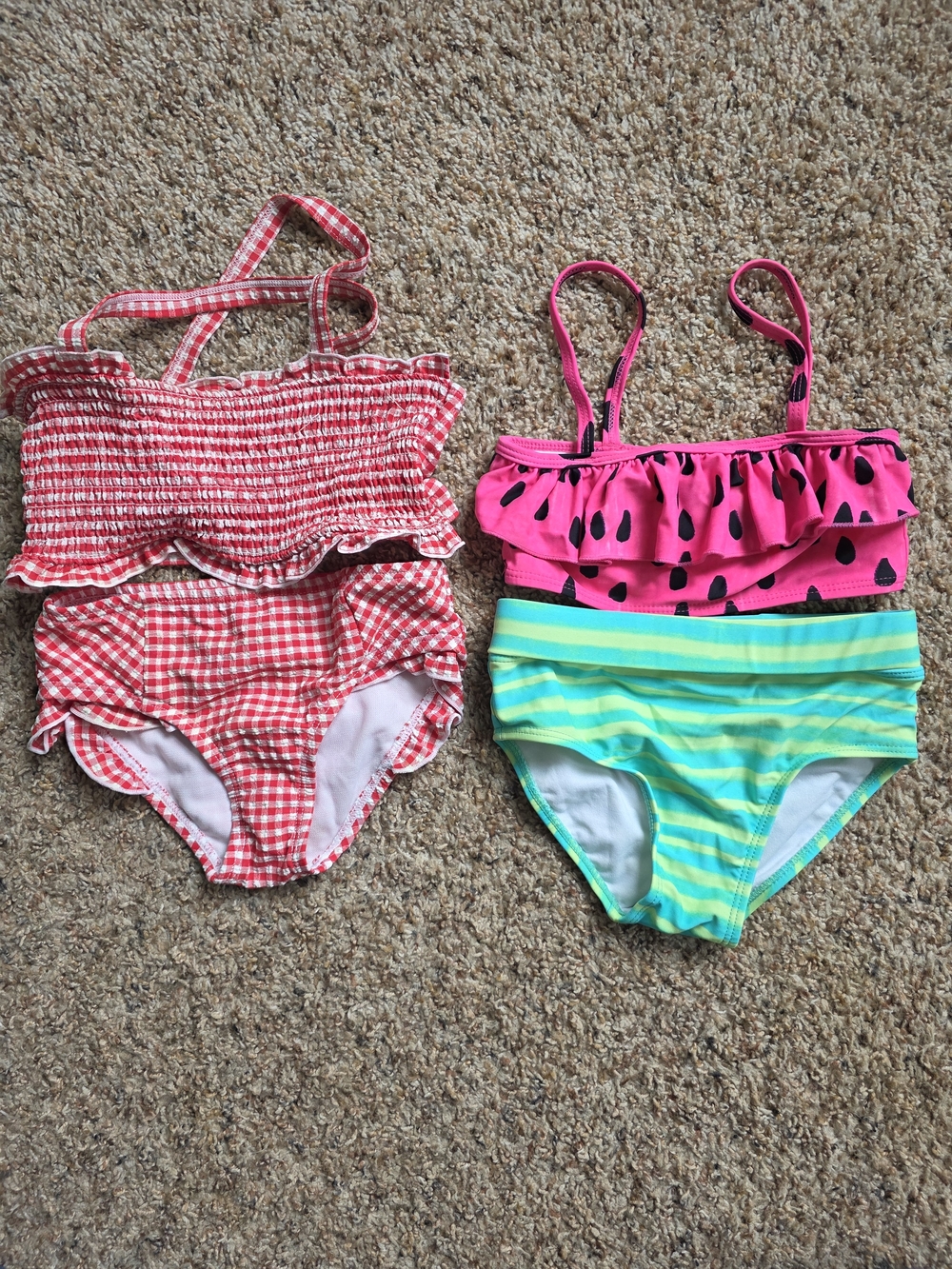 Girls Two-Piece Swim Sets